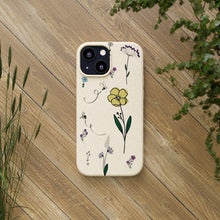 Load image into Gallery viewer, Flowers And Bees Biodegradable Cases
