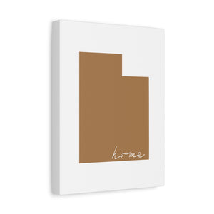 Utah Home Matte Canvas, Stretched, 1.25"