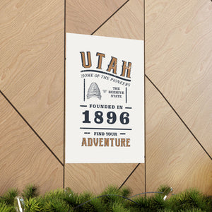 Utah Find Your Adventure Matte Vertical Posters