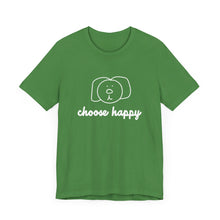 Load image into Gallery viewer, Choose Happy Unisex Jersey Short Sleeve Tee
