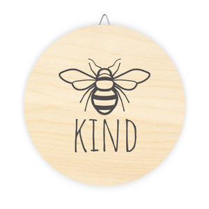 Bee Kind Wood Signs