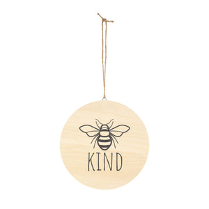 Bee Kind Wood Signs