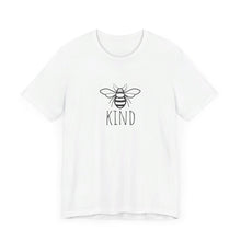 Load image into Gallery viewer, Bee Kind Unisex Jersey Short Sleeve Tee
