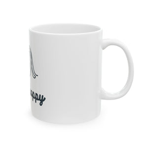 Choose Happy Ceramic Mug, (11oz, 15oz)