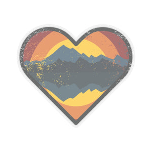 Mountain Heart Kiss-Cut Stickers