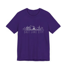 Load image into Gallery viewer, Salt Lake City Unisex Jersey Short Sleeve Tee
