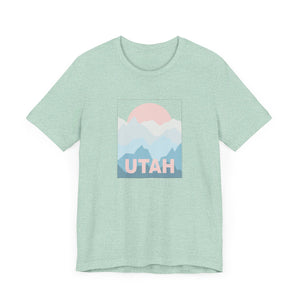 Utah Sunrise Unisex Jersey Short Sleeve Tee