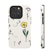 Load image into Gallery viewer, Flowers And Bees Tough Phone Cases
