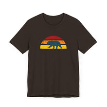 Load image into Gallery viewer, Bear Sunset Unisex Jersey Short Sleeve Tee
