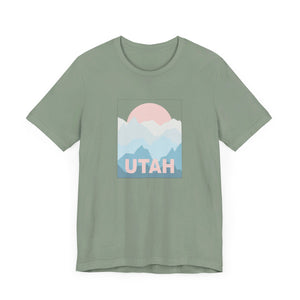 Utah Sunrise Unisex Jersey Short Sleeve Tee