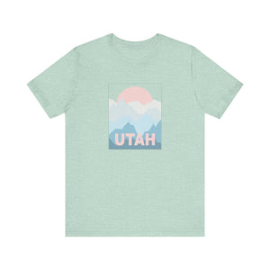 Utah Sunrise Unisex Jersey Short Sleeve Tee