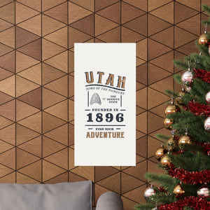 Utah Find Your Adventure Matte Vertical Posters