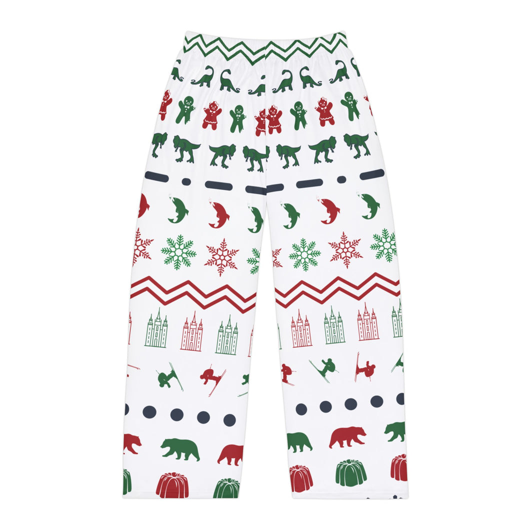 Utah Christmas Men's Pajama Pants (AOP)