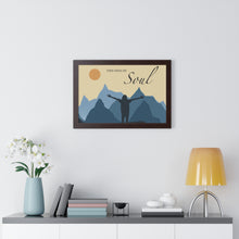 Load image into Gallery viewer, Then Sings My Soul Framed Horizontal Poster
