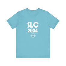 Load image into Gallery viewer, Salt Lake City 2034 Unisex Jersey Short Sleeve Tee
