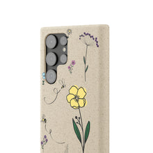 Load image into Gallery viewer, Flowers And Bees Biodegradable Cases
