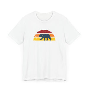 Bear Sunset Unisex Jersey Short Sleeve Tee