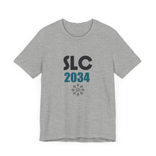 Load image into Gallery viewer, Salt Lake City 2034 Unisex Jersey Short Sleeve Tee
