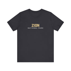 Zion National Park Unisex Jersey Short Sleeve Tee